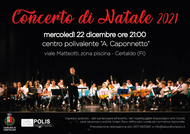 Concerto di Natale 2021 al centro polivalente Caponnetto